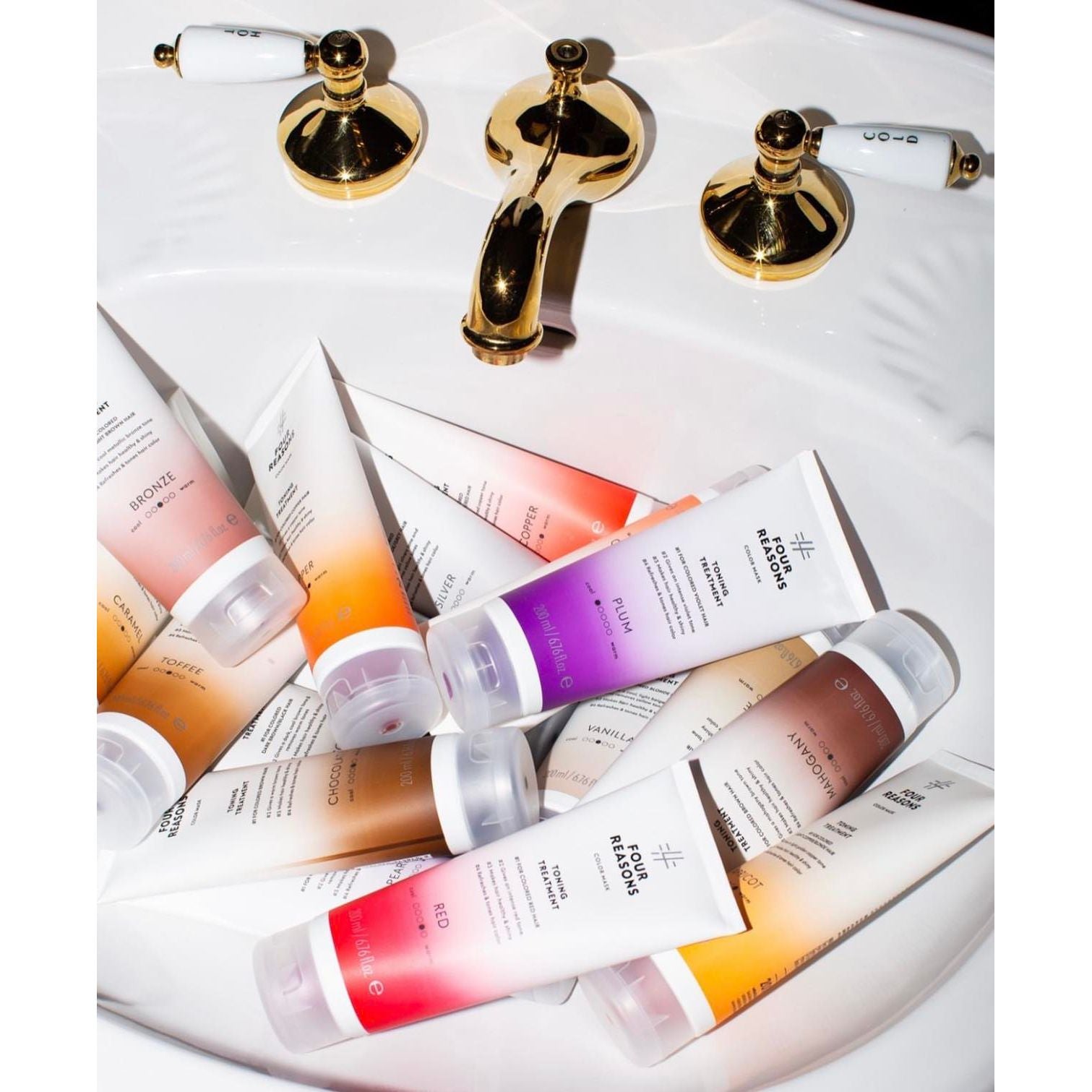 Four Reasons Toning Treatment: Rose Gold