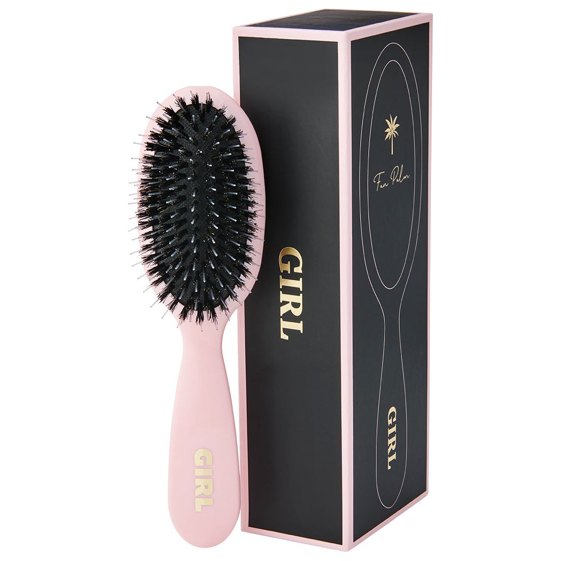 Fan Palm Hair Brush - girl - Small