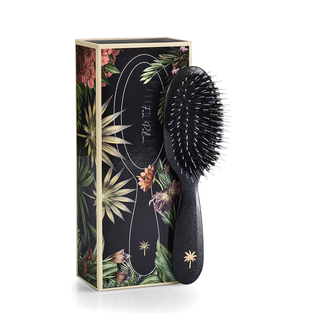 Fan Palm Hair Brush - Stardust - Small