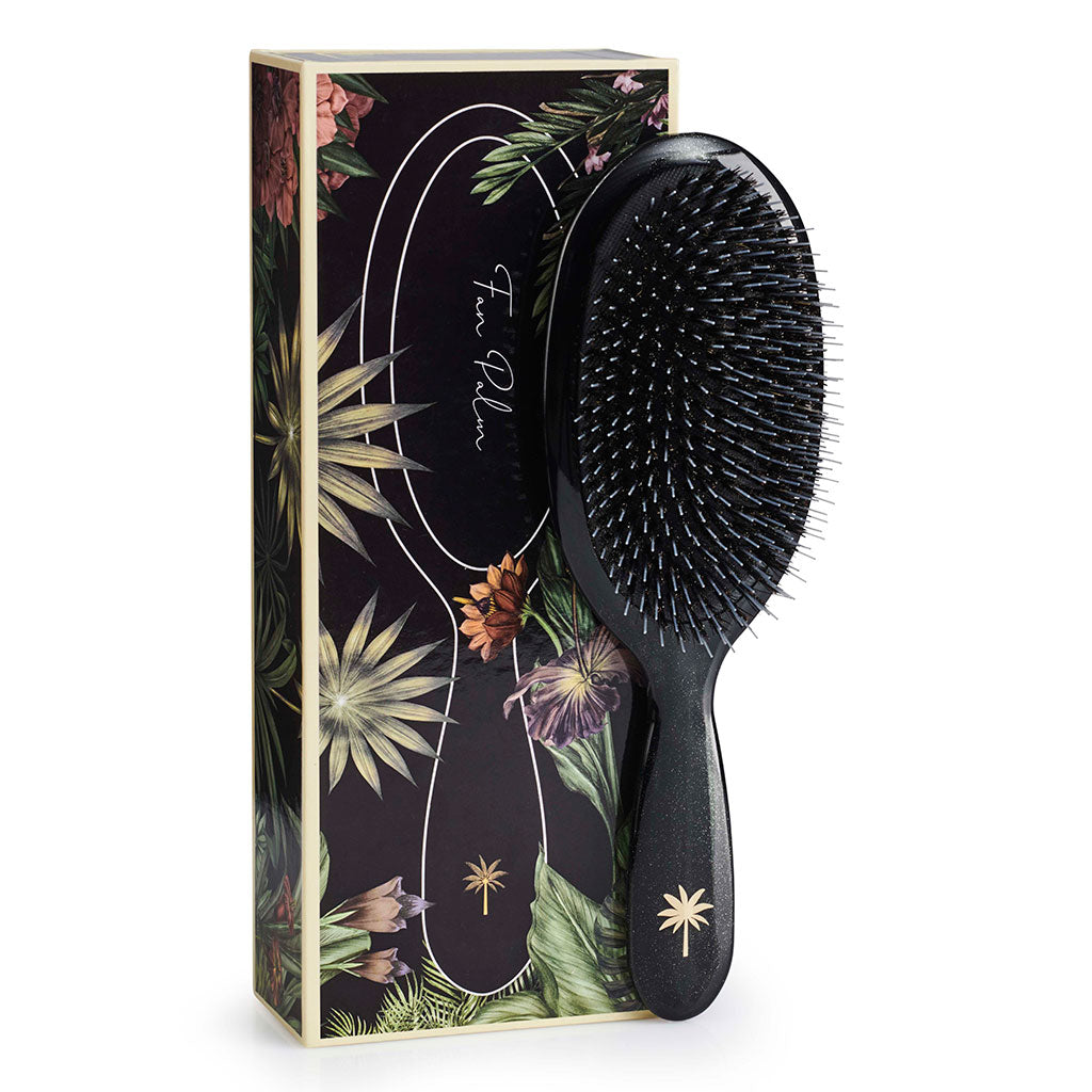 Fan Palm Hair Brush - Stardust - Large