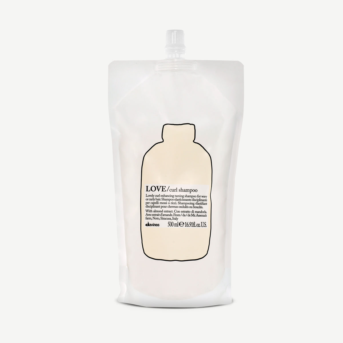 Love Curl Shampoo Refill 500 ml.